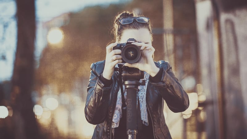 Camera on a map
